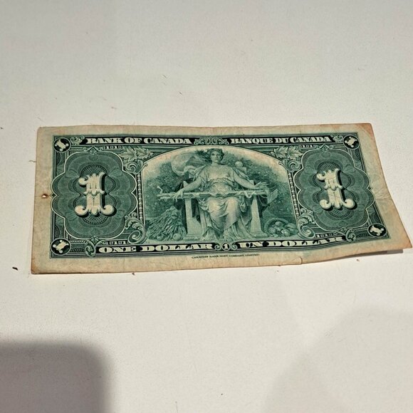 1 dollar bank of Canada bill / note 1937 - Picture 9 of 9